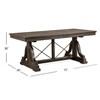 Westley Falls Dining Table with Trestle Base (D4399-25B/D4399-25T) image 11