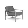 Fauteuil d'appoint fixe Quinn en cuir (77078-02-EVOQUE-STONE) image 2