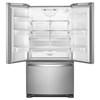 33-inch, 22.1 cu. ft. Freestanding French 3-Door Refrigerator with Factory Installed Ice Maker (WRFF5333PZ) image 3