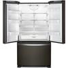 33-inch, 22.1 cu. ft. Freestanding French 3-Door Refrigerator with Factory Installed Ice Maker (WRFF5333PV) image 2