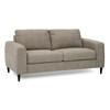 Causeuse fixe Atticus en tissu (77325-03-INTRIGUE-MINK) image 1