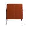 Shirley Stationary Leather Accent Chair (Shirley Lounge Chair - Cotto) image 4