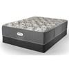 Matelas Impeccable moelleux à plateau standard et sommier pour lit double XL image 1