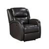 Foxcroft Power Leather Look Recliner (9316PUBR-1PW) image 2
