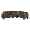 Lantana Fabric 2 pc Sectional (9957CH*SC) image 1