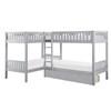 Orion B2063CN-1T* Corner Bunk Bed with Storage Boxes image 1