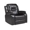 Napolean Glider Leather Look Recliner (6015-C CH) image 2