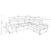 Azra Sleeper Sectional (KF7019) image 1