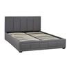 Westley King Upholstered Platform Bed with Storage (LX828K-GR) image 1