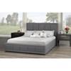 Westley King Upholstered Platform Bed with Storage (LX828K-GR) image 2