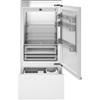 36-inch, 19.6 cu. ft. Built-in Bottom Freezer Refrigerator with Digital Display (REF36BMBIXRT) image 2