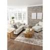 Genoa Stationary Leather Match Sofa (4770418) image 11