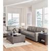 Lombardia Stationary Leather Match Loveseat (5730335) image 11