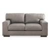 Lombardia Stationary Leather Match Loveseat (5730335) image 2