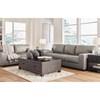 Lombardia Stationary Leather Match Loveseat (5730335) image 9