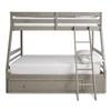 Lettner B733B41 Twin over Full Bunk Bed with Twin and Full Mattresses image 2