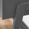 Liney 12270 Secretary Desk with 2 Drawers - Matte Charcoal image 4