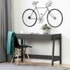 Liney 12270 Secretary Desk with 2 Drawers - Matte Charcoal image 5
