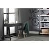 Liney 12270 Secretary Desk with 2 Drawers - Matte Charcoal image 6