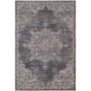 Adele 8805 Grey Blue Serafina Area Rug - 9'3