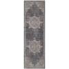 Adele 8805 Grey Blue Serafina Area Rug - 9'3