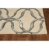 Libby Langdon Upton 4300 Putty/Silver Streamer Area Rug - 8' x 10' image 2
