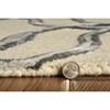Libby Langdon Upton 4300 Putty/Silver Streamer Area Rug - 8' x 10' image 3