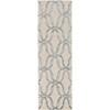 Libby Langdon Upton 4300 Putty/Silver Streamer Area Rug - 8' x 10' image 5