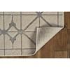 Luna 7128 Ivory/Silver Elements Area Rug - 9'10
