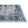 Roxy 2821 Ivory Blue Tabriz Area Rug - 7'6