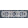 Roxy 2821 Ivory Blue Tabriz Area Rug - 7'6