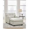Belziani Stationary Leather Match Chair (5470523C) image 6