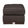 Luigi Leather Match Ottoman (5650614C) image 3