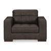 Luigi Stationary Leather Match Chair (5650623C) image 2