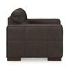 Luigi Stationary Leather Match Chair (5650623C) image 3