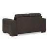 Luigi Stationary Leather Match Loveseat (5650635C) image 4