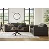 Luigi Stationary Leather Match Sofa (5650638C) image 14