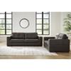 Luigi Stationary Leather Match Sofa (5650638C) image 6