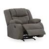 First Base Rocker Leather Look Recliner (6880425C) image 2
