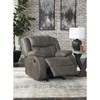 First Base Rocker Leather Look Recliner (6880425C) image 7