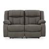 First Base Reclining Leather Look Loveseat (6880486C) image 3