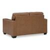 Bolsena Stationary Leather Match Loveseat (5560335C) image 4