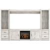 Bellaby W331W16 4 pc Entertainment Center with Electric Fireplace image 2