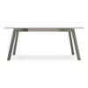 Lidya Dining Table with Glass Top (50972/56|91281/71) image 2