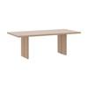 Table de salle à manger Moderne avec pied central (TRE0408425NAMMPNF/BAS02004NA25MMP) image 1