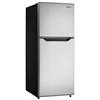 23.44-inch, 11.6 cu. ft. Freestanding Top Freezer Refrigerator (DFF116B2SSDBL) image 3
