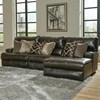 Como Reclining Leather 3 pc Sectional (4366 1283-09/3083-09|4364 1283-09/3083-09|4363 1283-09/3083-09) image 1