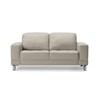 Causeuse fixe Seattle en cuir et aspect cuir (77625-03-EVOQUE-MIST-MATCH) image 2