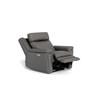 Asher Power Leather Match Recliner with Wall Recline (41065-L9-BALI-RAINSTORM-MATCH) image 4