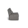 Asher Power Leather Match Recliner with Wall Recline (41065-L9-BALI-RAINSTORM-MATCH) image 5
